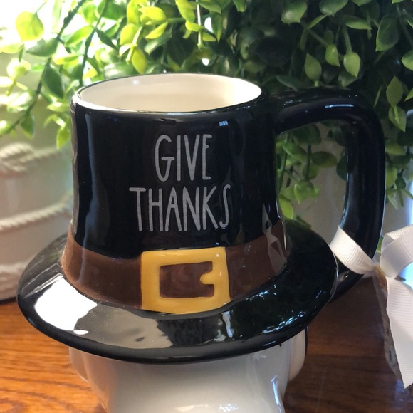 RAE DUNN SNOOPY & WOODSTOCK THANKSGIVING MUG SET NWT - Picture 2 of 11